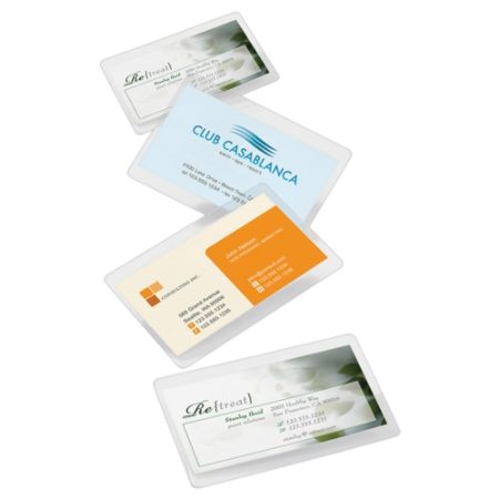 Office Depot Brand Laminating Pouches Business Card Size 5 ...