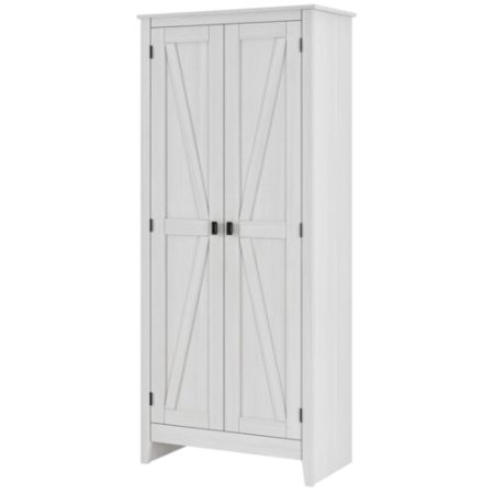 Ameriwood Home Farmington 31 12 Wide Storage Cabinet 4 Shelves