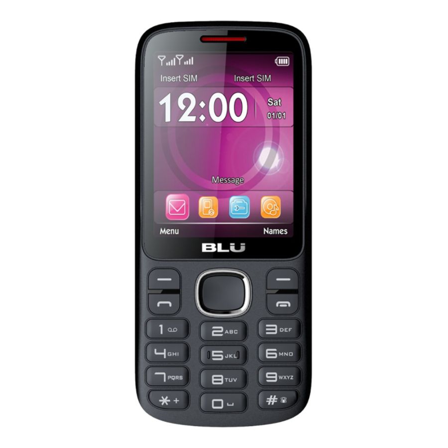 UPC 848958013259 product image for BLU Jenny TV 2.8 T276T Cell Phone, Black/Red, PBN200478 | upcitemdb.com