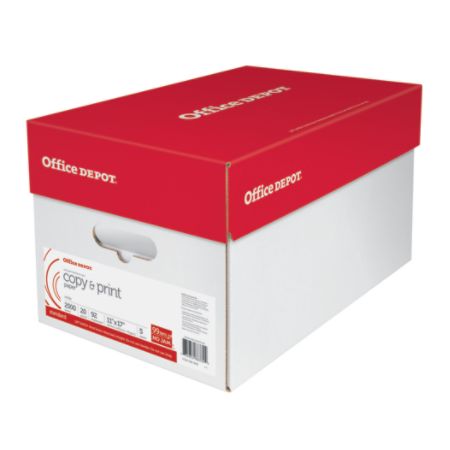 Office Depot Copy And Print Paper Ledger Size 11 X 17 20 Lb Ream Of 500 Sheets Case Of 5 Reams Item 536648