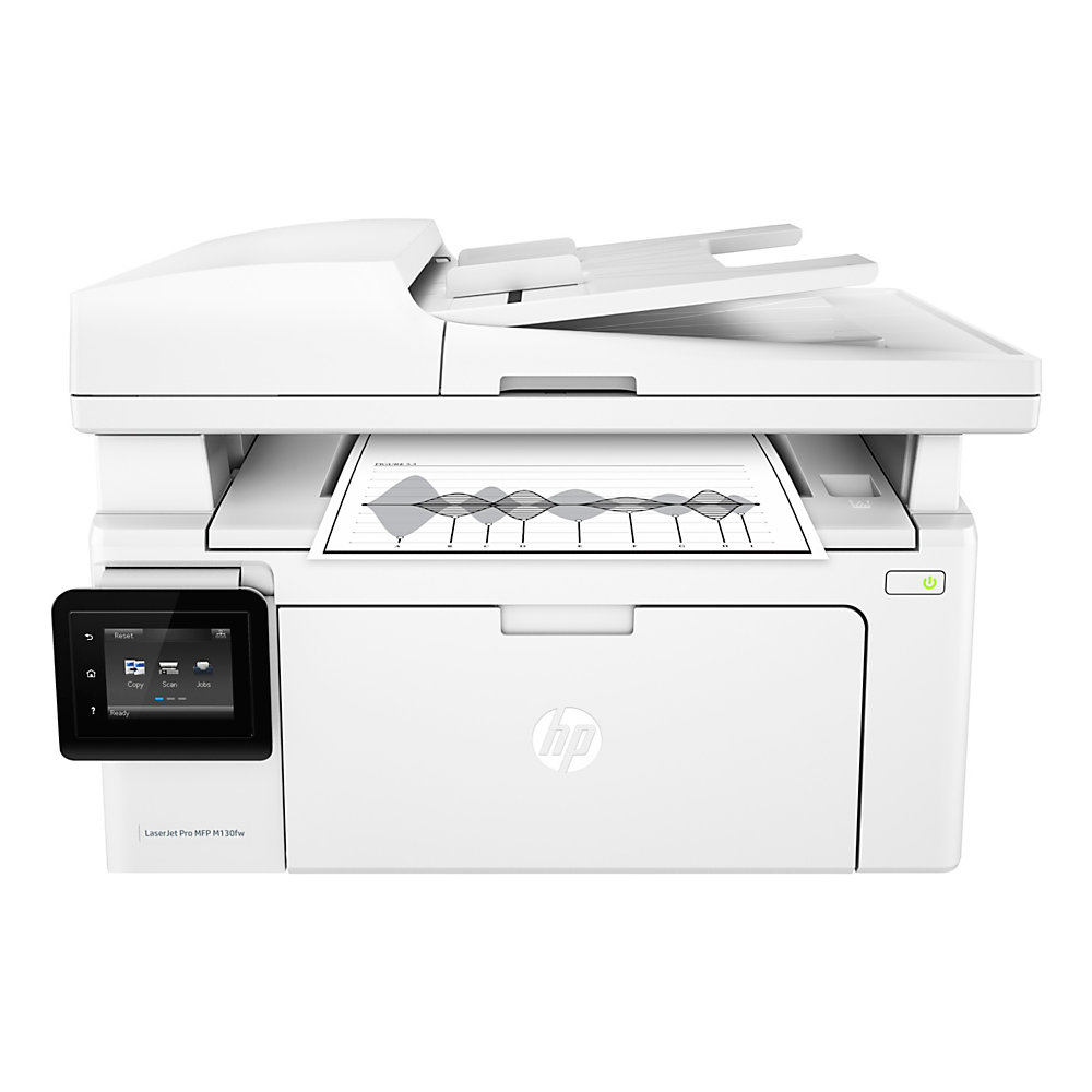 HP LaserJet Pro MFP M130fw Wireless All-In-One Printer, Scanner, Copier, Fax, G3Q60A#BGJ