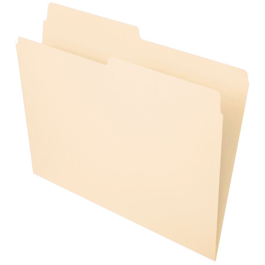 Office Depot Brand File Folders 12 Cut Letter Size Manila Pack Of 100 ...