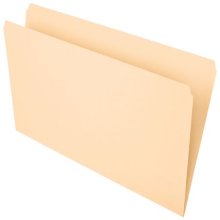 Office Depot Brand File Folders Straight Cut Legal Size Manila Pack Of ...