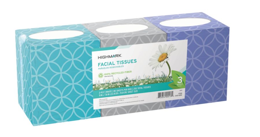 Highmark 100percent Recycled 2 Ply Facial