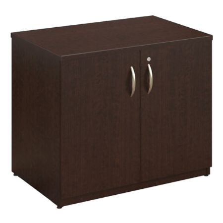 Bush Business Furniture Easy Office Storage Cabinet With Doors And