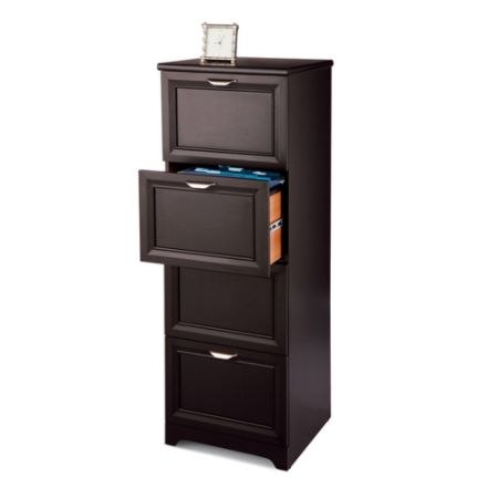 Realspace Magellan 4 Drawer Cabinet Espresso Office Depot