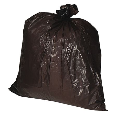 Genuine Joe Heavy Duty Trash Bags 60 Gallons 39 x 56 Brown Box Of 50 ...