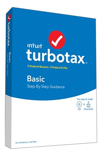 Turbotax Basic Federal E File 2019 Office Depot