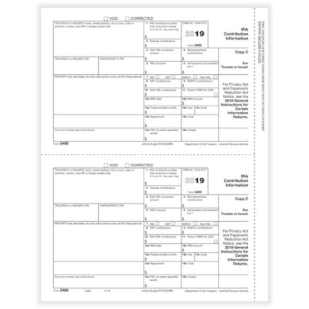 ComplyRight 5498 Forms Copy C 50 Pack - Office Depot