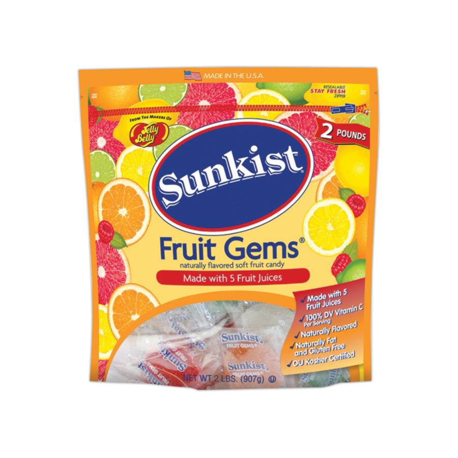 sunkist individually wrapped fruit gems