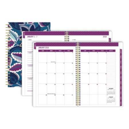 depot office planner brand weeklymonthly luxe boho december january officedepot