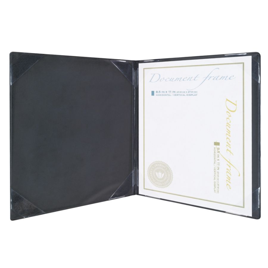 Realspace Document And Certificate Holder 8 12 x 11 BlackGold by Office