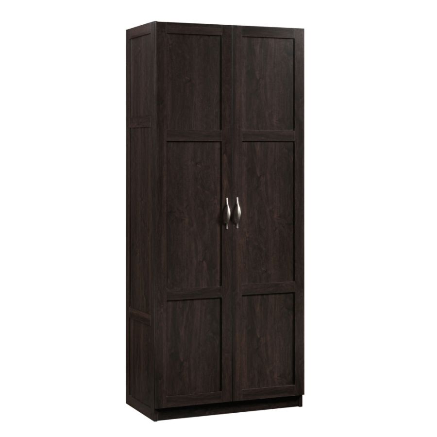 Sauder Select Storage Cabinet Cinnamon Cherry Office Depot