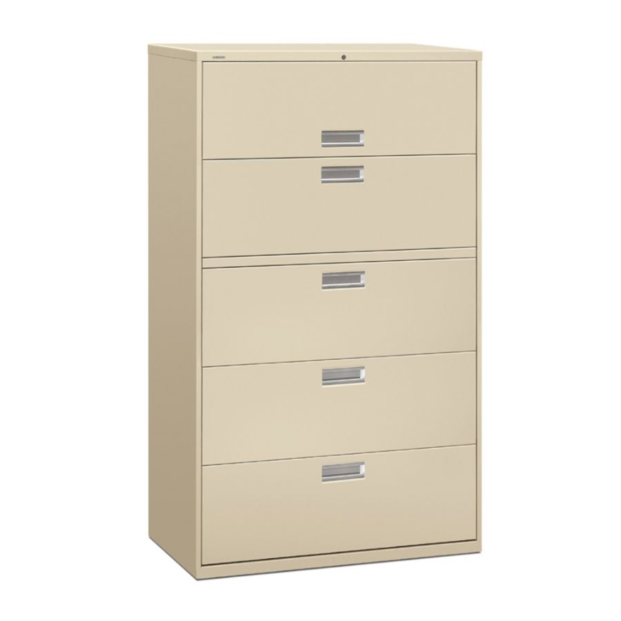 Hon Brigade 600 Series Lateral File 5 Drawers 67 H X 42 W X 19 14