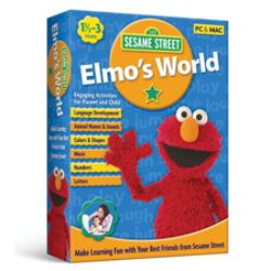 Sesame Street Elmos World For PCMac Traditional Disc by Office Depot ...