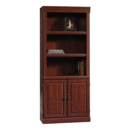 Sauder Heritage Hill Bookcase 2 Door Cherry Office Depot