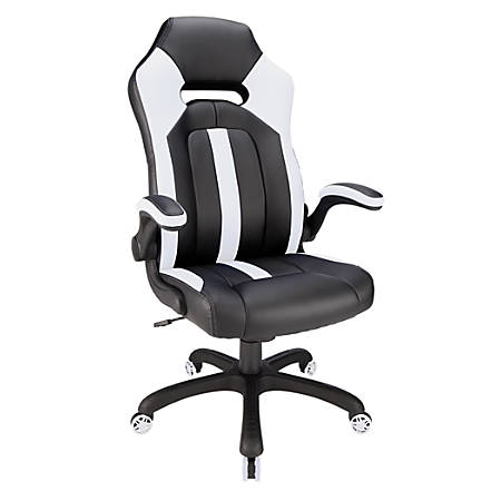 Realspace Leather High Back Gaming Chair - Office Depot