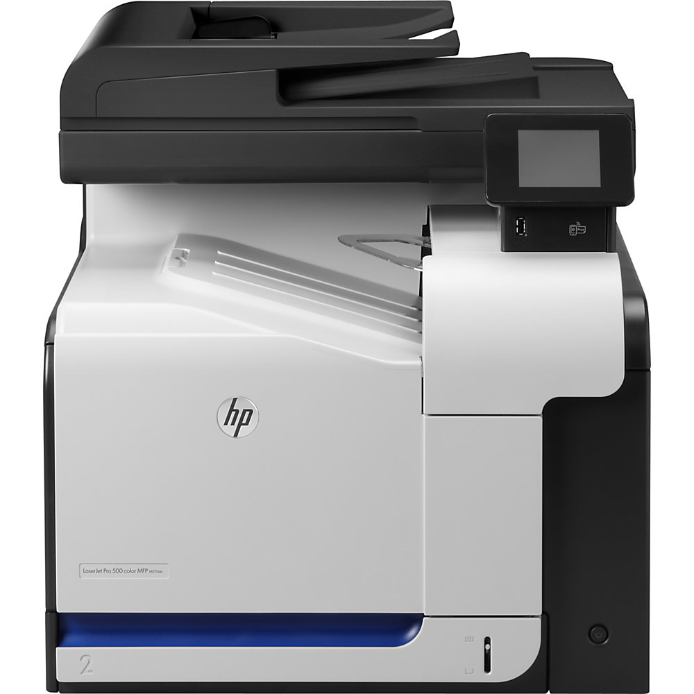 HP LaserJet Pro 500 M570dn Color Laser All-In-One Printer, Scanner, Copier, Fax