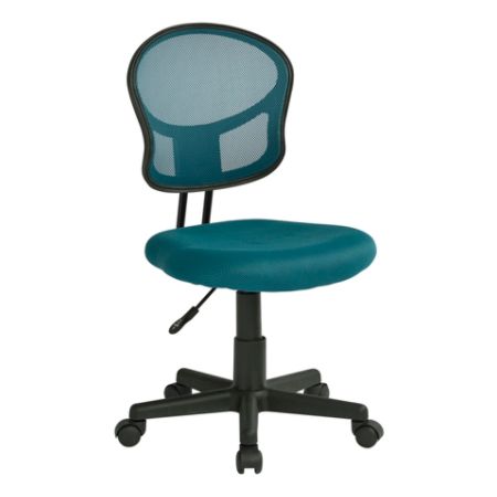 Office Star Mesh Mid Back Task Chair Blue - Office Depot