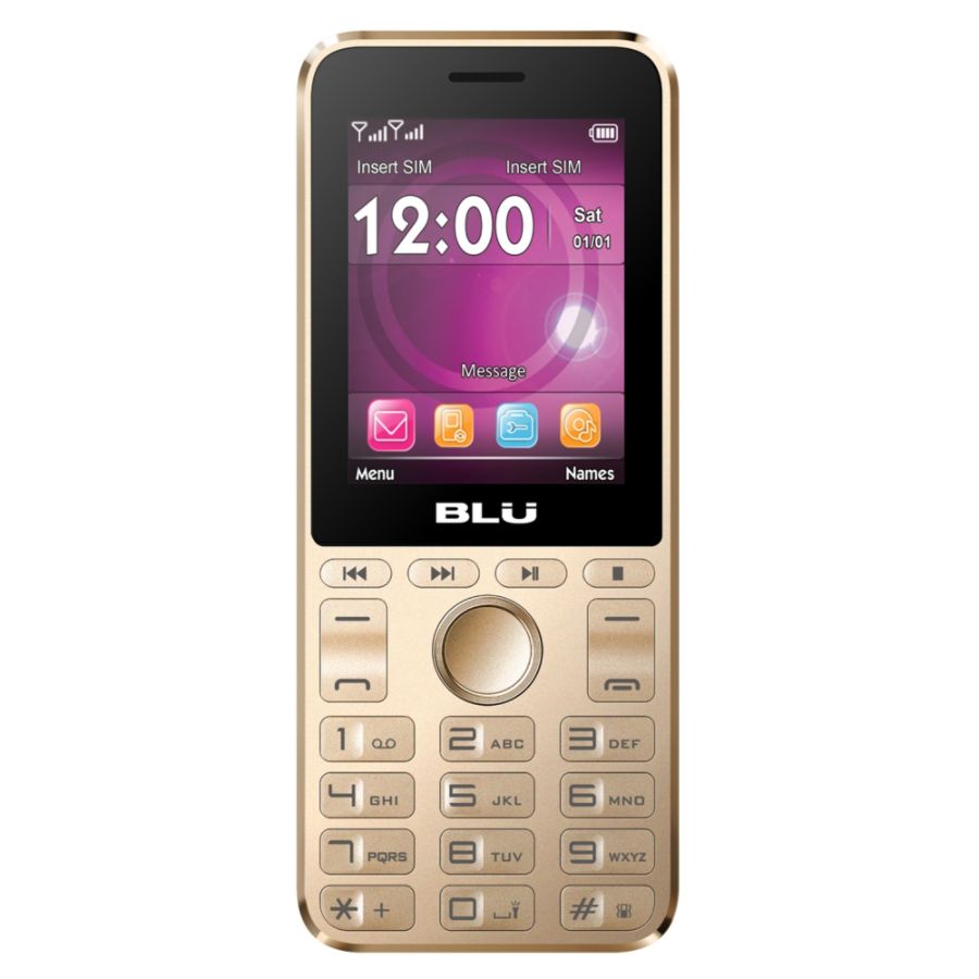 UPC 848958032700 product image for BLU Tank 4 T510 Cell Phone, Gold, PBN201342 | upcitemdb.com