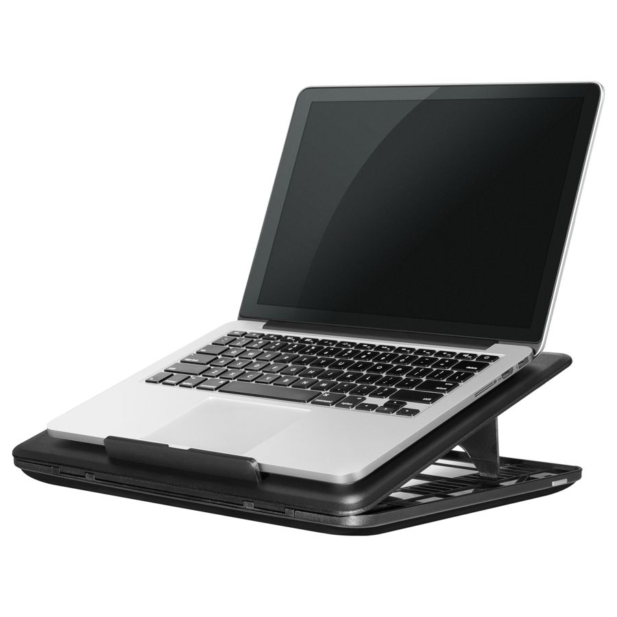 Lapgear Commuter Lap Desk 10 5 H X 14 1 W X 0 9 D Black Office