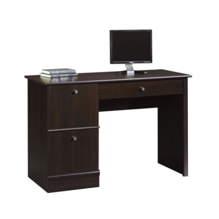 Sauder Select Computer Desk Cinnamon Cherry Office Depot