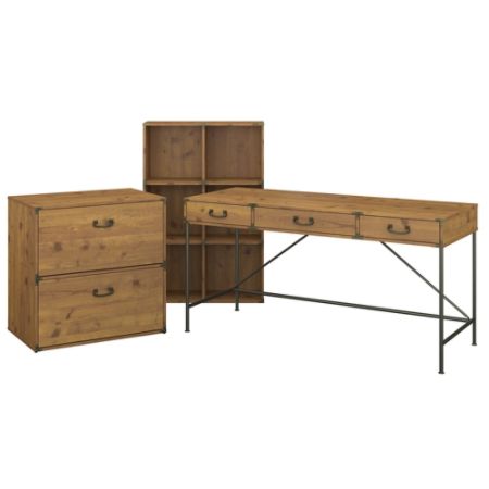 Kathy Ireland Home By Bush Furniture Ironworks 60 W Writing Desk