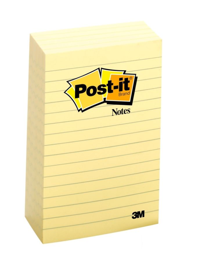 large lined post its