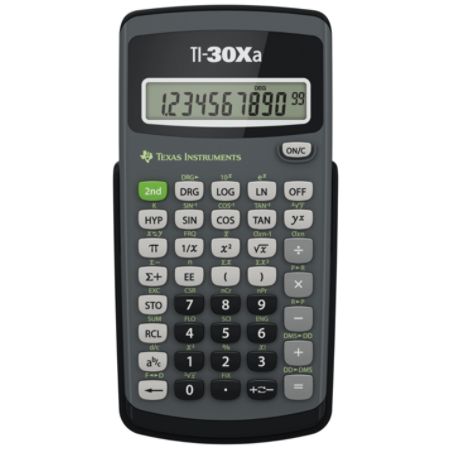 Texas Instruments TI 30Xa Scientific Calculator - Office Depot