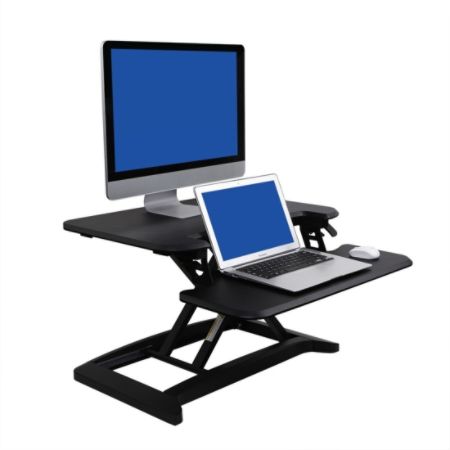 Flexispot Alcoveriser Sit To Stand Desk Converter 28 W Black