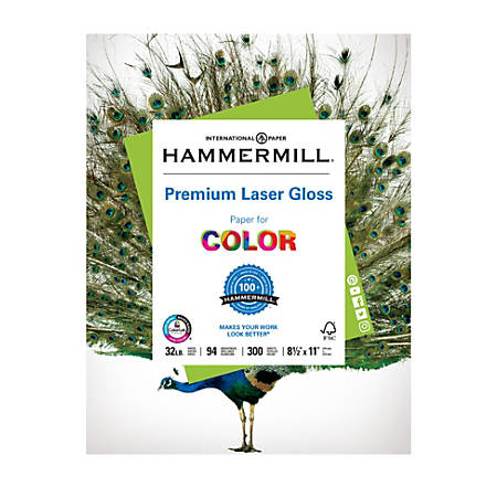 laser paper gloss hammermill lb sheets pack