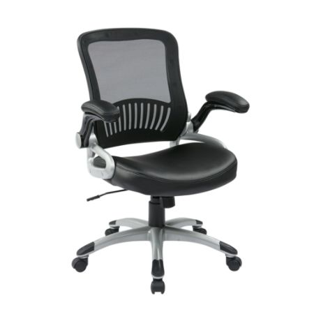Office Star Work Smart Chair Blacksilver Office Depot