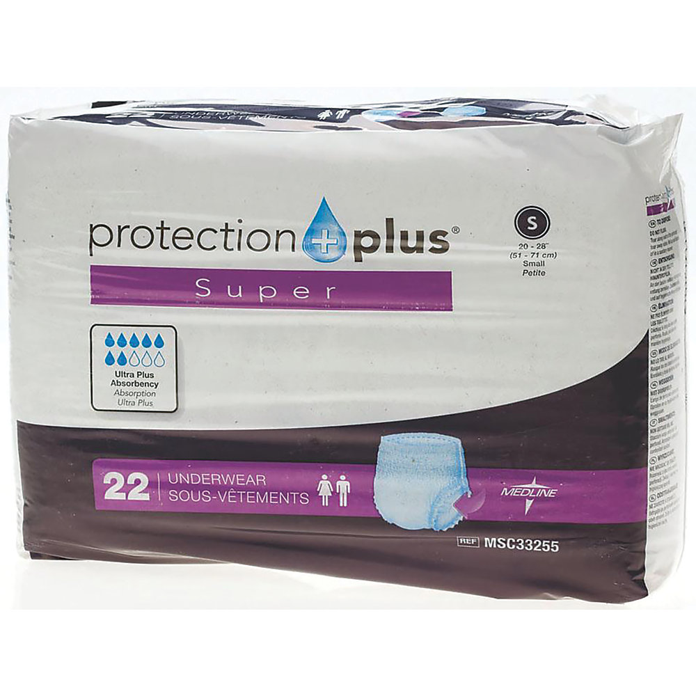 Provides all-day comfort Ultra-absorbent core controls odor and moisture for fresh, dry skin. Anti-leak guards help keep fluid contained within the brief. Breathable outer cover promotes healthier skin. Pull-up design feels like real underwear for everyday comfort.