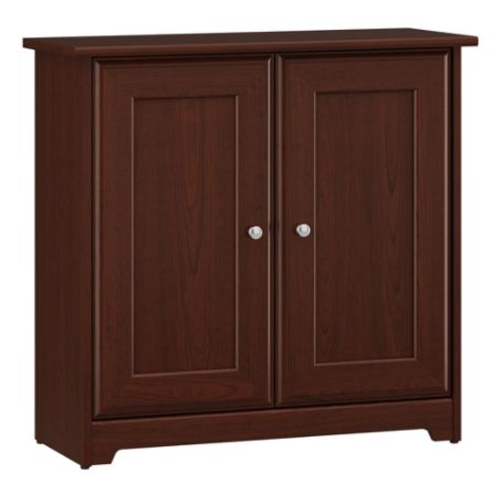 Bush Furniture Cabot Small Storage Cabinet With Doors Harvest
