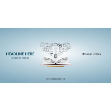 Custom Horizontal Banner Pencil And Bulb Office Depot