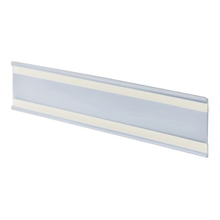 adhesive name plastic plates clear azar displays pack office
