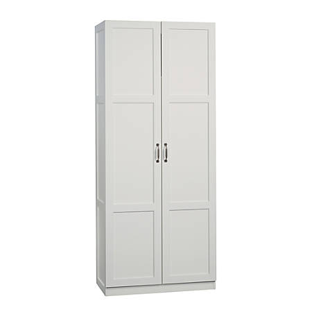 Sauder Select Storage Cabinet White Office Depot