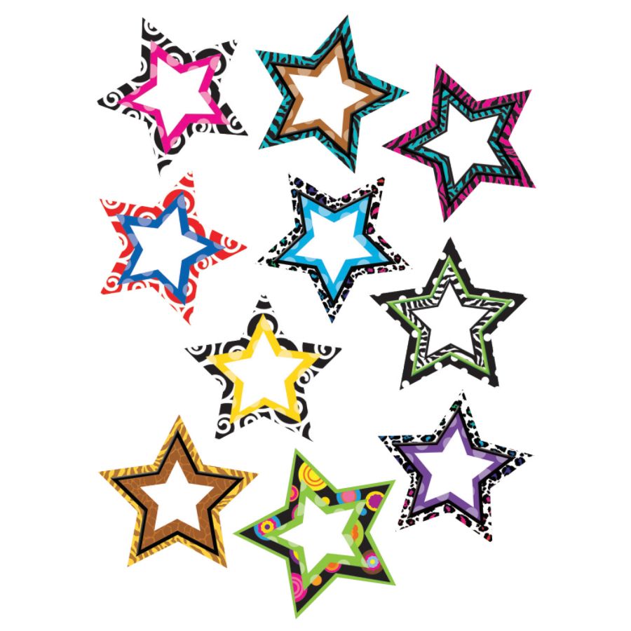 Teacher Created Resources Decorative Accents Fancy Stars