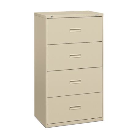 Basyx By Hon 400 Series 30 Wide Lateral File 4 Drawers 53 14 H X