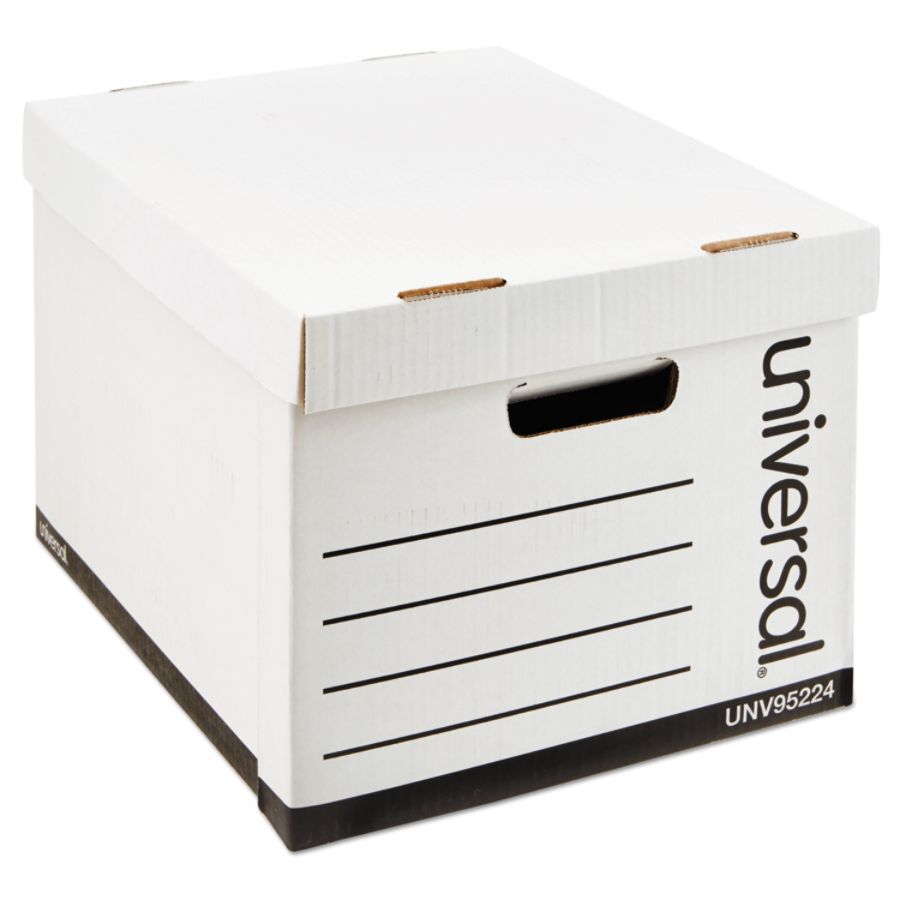 Box File White Universal Office