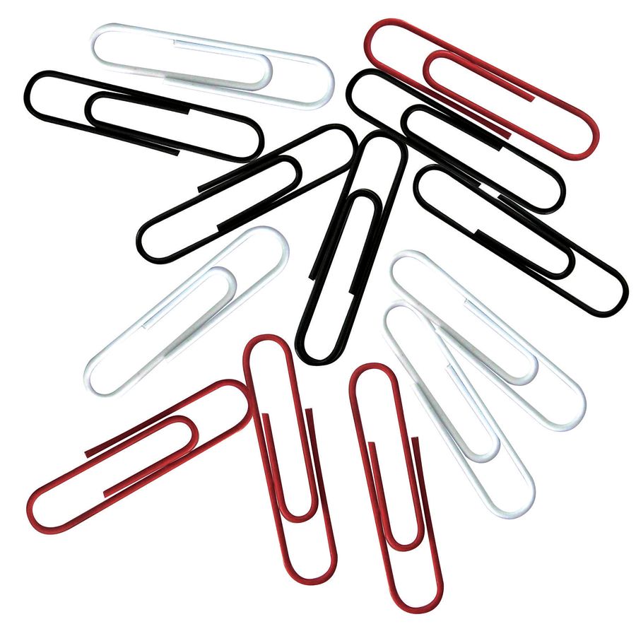 Office Depot Brand Jumbo Vinyl Paper Clips Assorted Colors Pack Of 200 - Office Depot
