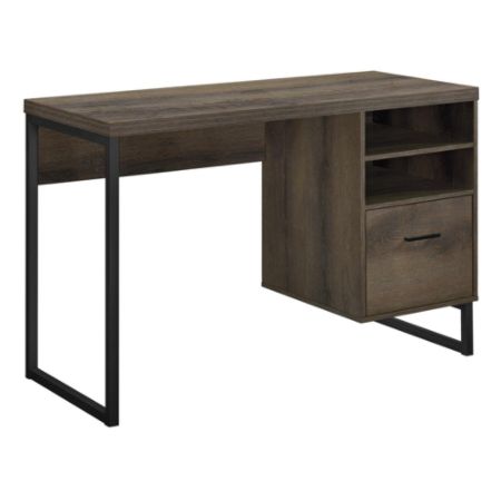 Ameriwood Home Candon Desk Medium Brown Office Depot