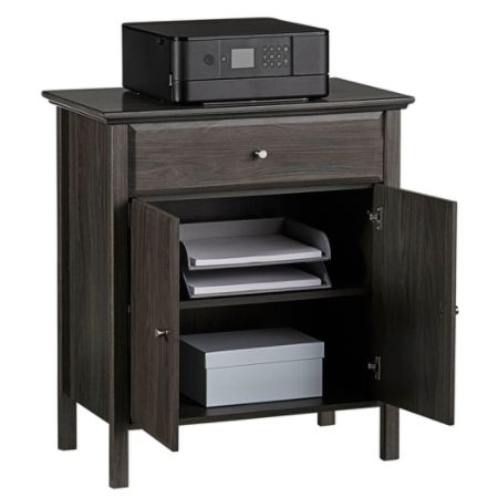 Realspace Chase Printer Stand Coastal Gray Office Depot