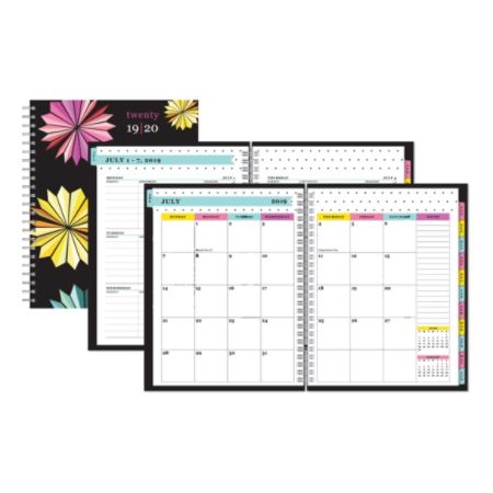Office Depot 2019 Weekly Office Monthly Planner 5x8 Tabbed Wire Bound Calendars Planners Hararejournal Co Zw