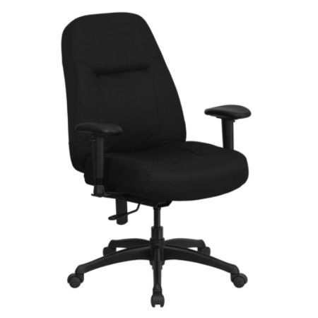 Flash Furniture Hercules Big And Tall Fabric High Back Swivel