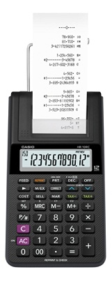 Casio Hr 10rc Portable Printing Calculator Office Depot