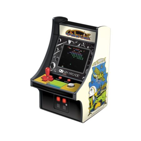 Dreamgear 6 Retro Galaxian Micro Arcade Cabinet White Dg Dgunl