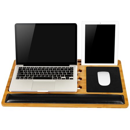 Lapgear Bamboard Lap Desk Natural Bamboo Office Depot