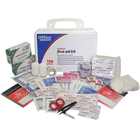 Office Depot Brand 158 Piece First Aid Kit - Office Depot