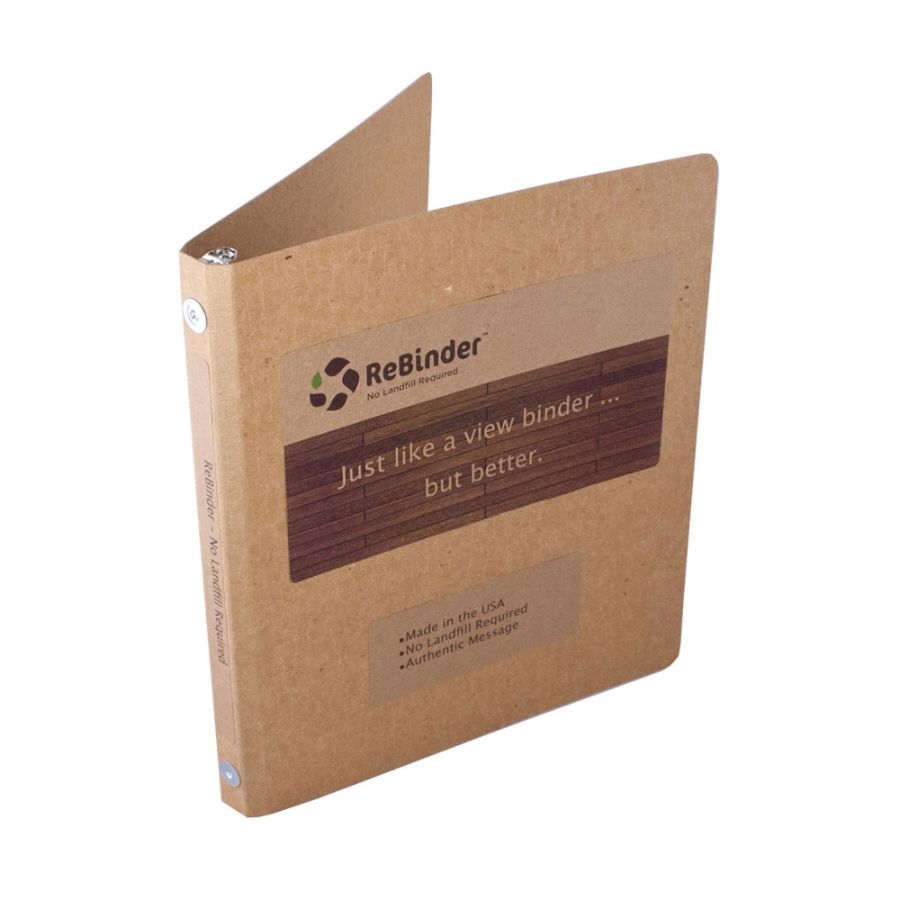 UPC 180863000093 product image for ReBinder� Original Cardboard 3-Ring Binders, 1/2